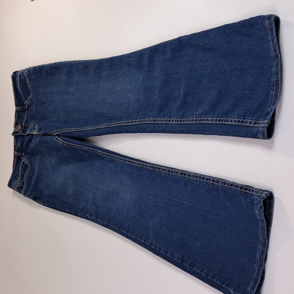 Wrangler Bootcut Mid-Rise Blue Jeans Size 7/8 ×32 Style 10MWBAR - Picture 10 of 15